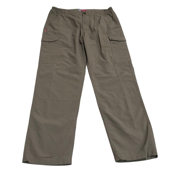 Craghoppers Tan Outdoor Cargo Pants Insect Shield Nosilife Men’s Size 36R - Picture 2 of 7